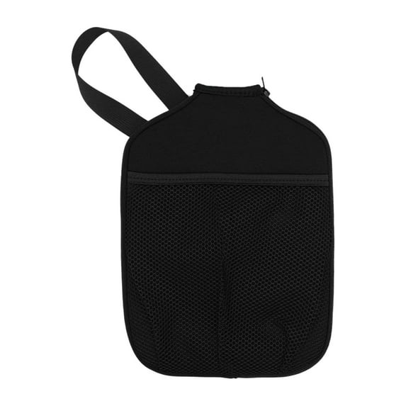 Neoprene Pickleball Paddle Covers Case Zipper Premium Waterproof Pickleball Racket Sleeve with Pocket and Handle Strap for Practice Training