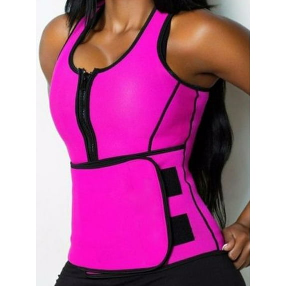 Neoprene Sauna Sweat Waist Trainer Corset Trimmer Vest for Women Tummy Control Waist Cincher Body Shaper
