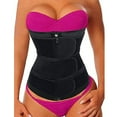 thumbnail image 1 of Neoprene Sauna Waist Trainer Corset Sweat Belt for Women Weight Loss Compression Trimmer Workout Fitness Shapewear Girdle, 1 of 6
