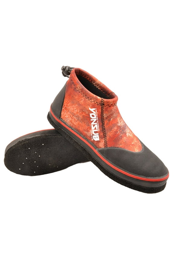 Neoprene Self-Lock Rock Fishing Shoes 3Mm Felt Bottomed Rock Fishing And Reef Climbing Low-Top Felt-Soled Shoes For Fishing