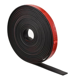 LEMES 2 Pcs Black Solid Rubber Sheets Strips Rolls High Temp Gasket  Material 0.04 Thick x 12 Wide x 12 Long