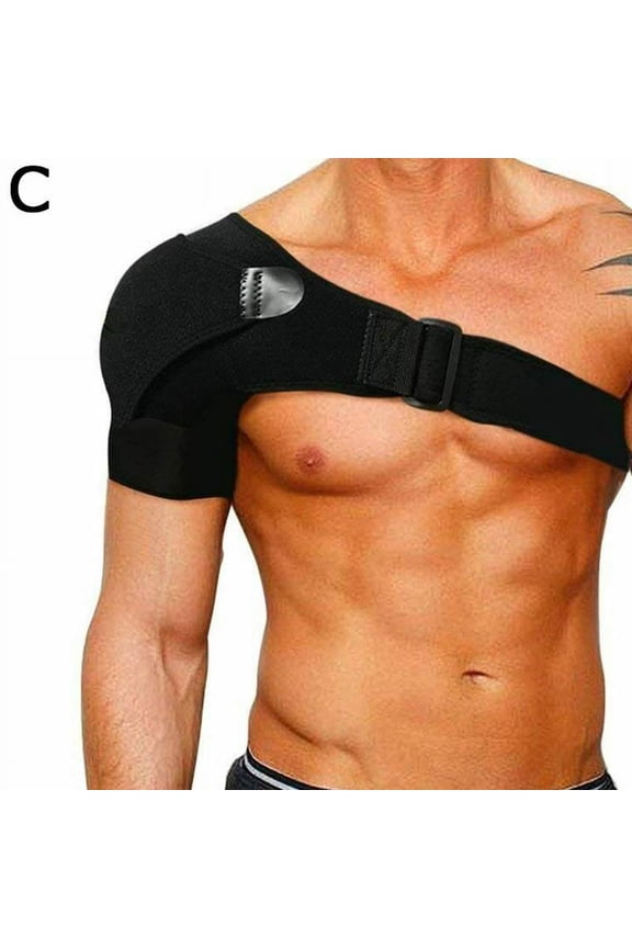 Neoprene Shoulder Support Brace Straps Arthritis Sports I0N8 Dislocation M7Y4