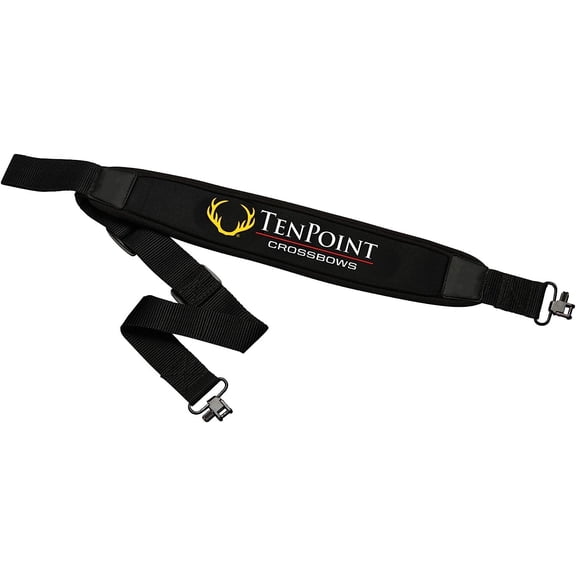 Neoprene Sling - Adjustable 1.25 Shoulder Strap with Thumb Loop - Compatible with All, Wicked Ridge & Horton Crossbows | 1.25in Neoprene Sling, Non-Slip, Wicked Ridge and Horton Crossbows, Includes