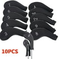 thumbnail image 1 of Neoprene Zipper Golf Club Iron Head Covers Iron Covers 10pcs/Se, 1 of 3