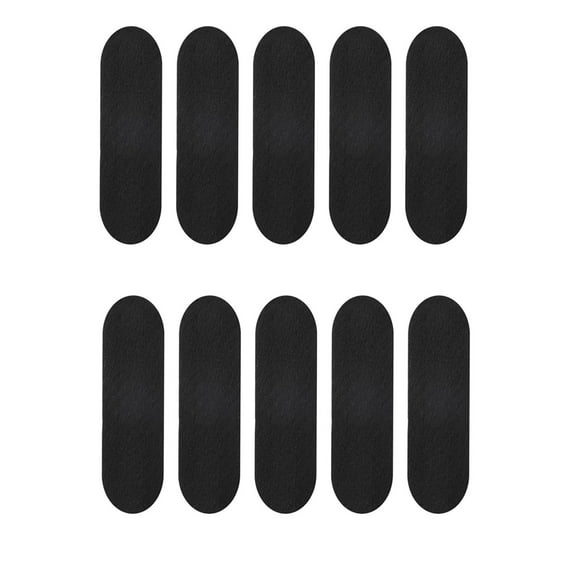 Neorosiri 10 PCS Ceiling Fan Activated Carbon Filter - Air Purifying Fan Blade Filters for Cleaner Indoor Air Quality, Hassle-Free Installation & Replacement, Prolongs Fan Life