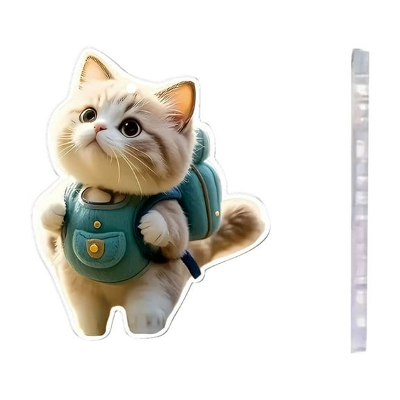 Neorosiri Cute Cow Acrylic Keychain Pendant for Backpack and Wallet - Fun Accessory for Animal Lovers, Ideal Gift for Friends and Family