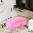 thumbnail image 1 of Neorosiri Foldable Plastic Shoe Boxes - Stackable Organizer for Convenient Storage - Clear Design for Easy Access, 1 of 6