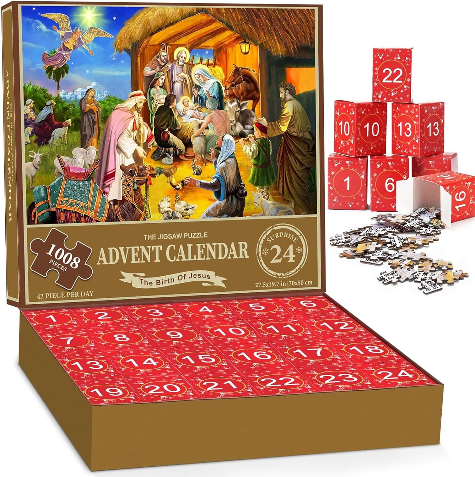 neorosiri-jigsaw-puzzle-advent-calendar-2024-nativity-1008-pieces-jigsaw-puzzle-for-adult-kids-the-birth-of-jesus-family-game-puzzle-christmas-gift-idea-walmart-com