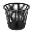 thumbnail image 1 of Neorosiri Lidless Modern Plastic Trash Can - Stylish Hollowed-out Storage Box for Home and Office, Leak-proof Garbage Bin (2-Pack), 1 of 9