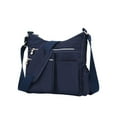 thumbnail image 1 of Neorosiri Multi-Compartment Crossbody Bag, Medium Nylon Cloth Shoulder Bag for Middle-Aged Women, Casual Lightweight Handbag for Everyday Use, Stylish and Functional Fashion Purse, 1 of 7