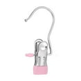 thumbnail image 1 of Neorosiri Multifunctional Stainless Steel Clothes Drying Clip - Heavy Duty Hook Clip for Towel, Sock, Hat & Pants Storage - Perfect Space Saver for Organized Closets, 1 of 6
