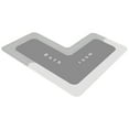 thumbnail image 1 of Neorosiri Non-Slip Absorbent L Corner Rug for Living Room, Kitchen, and Bathroom - Machine Washable Microfiber Floor Mat, 1 of 6