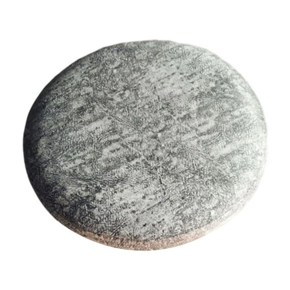 Neorosiri Round Waterproof Leather Bar Stool Cover with Elastic Bands - 13.78 x 13.78 inch - Durable Seat Protector - 1 PCS