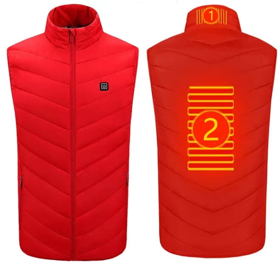Neorosiri Thermostatic Heating Clothing, Cotton Heating Jacket for Winter, 5V Electric Heated Jacket with Adjustable Temperature Control for Men and Women (L)