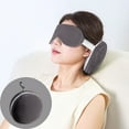 thumbnail image 1 of Neorosiri U Shaped Travel Pillow With Eye Mask,5.91x11.81in,Memory Foam Support,Airplane,Office,Home Use, 1 of 6