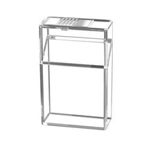 Neorosiri Universal Transparent Plastic Case for Cigarettes - Portable Hard and Soft Package - Stylish Men's Gift Idea