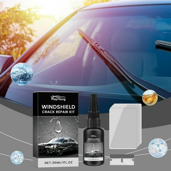 Neorosiri Windshield Repair Glue Kit - 30ml Nano Repair Fluid for Quick and Easy Windshield Fixes - High-Performance Crack and Chip Repair Solution