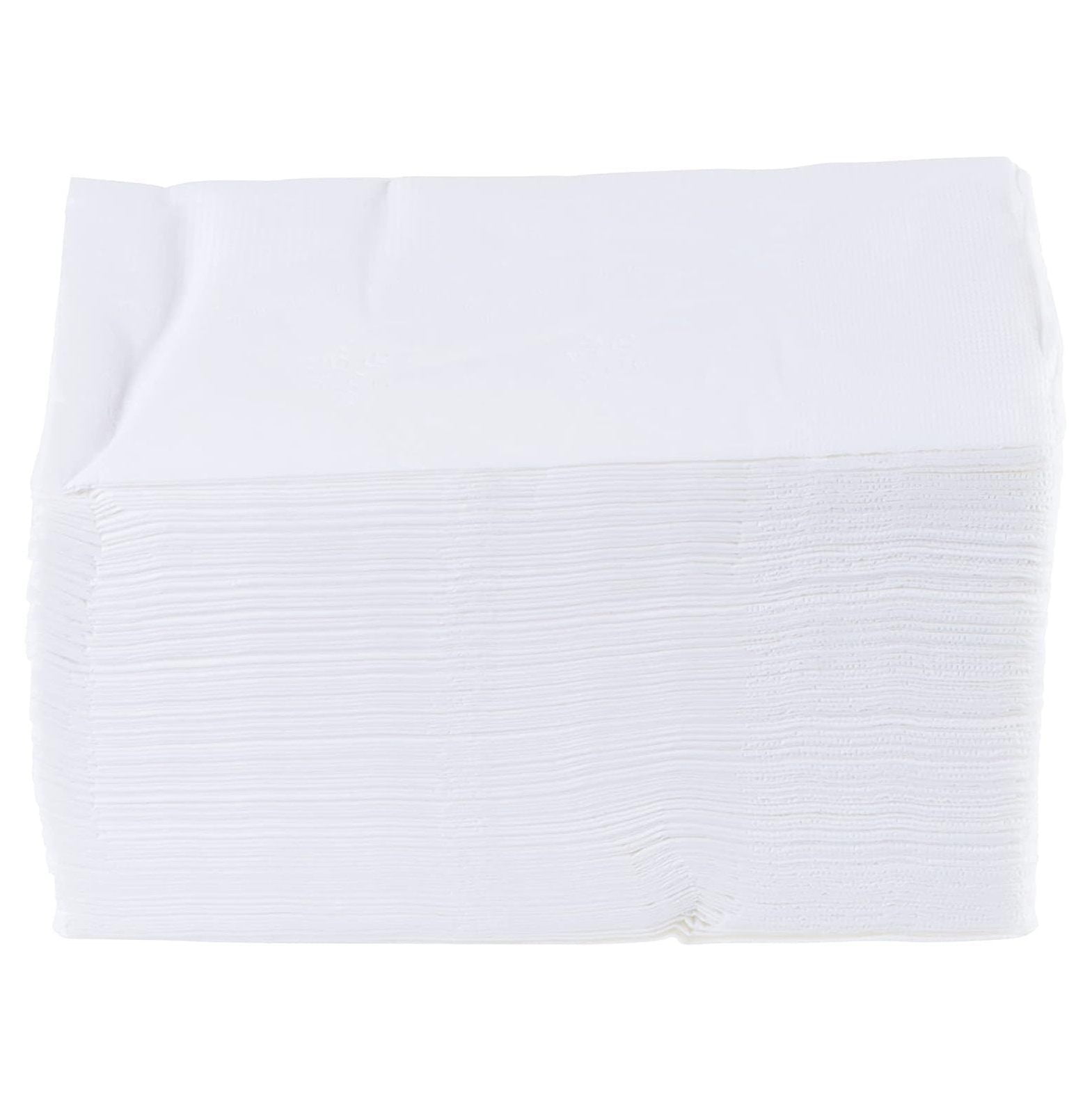NeosKon 2Ply White Dinner Napkins 15 x 17, White 3000/pk, Everyday