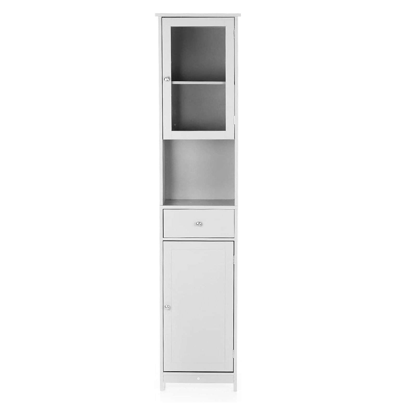 NeosKon 70" Tall Narrow Bathroom Modern Tower Tall Storage