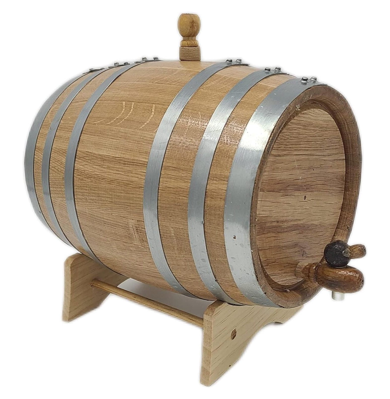 NeosKon American White Oak Aging Barrel, Char Level 2, Handcrafted