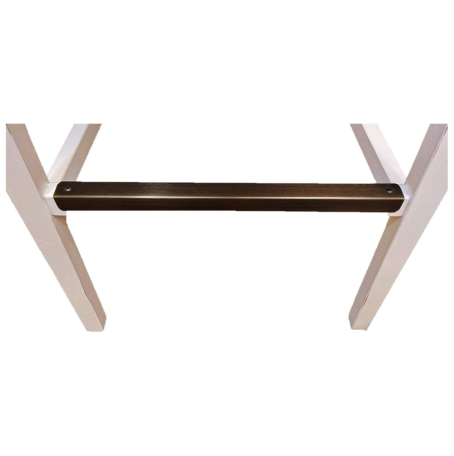 NeosKon Bar Stool, Counter Stool, Foot Rail Scuff Plate with Screws