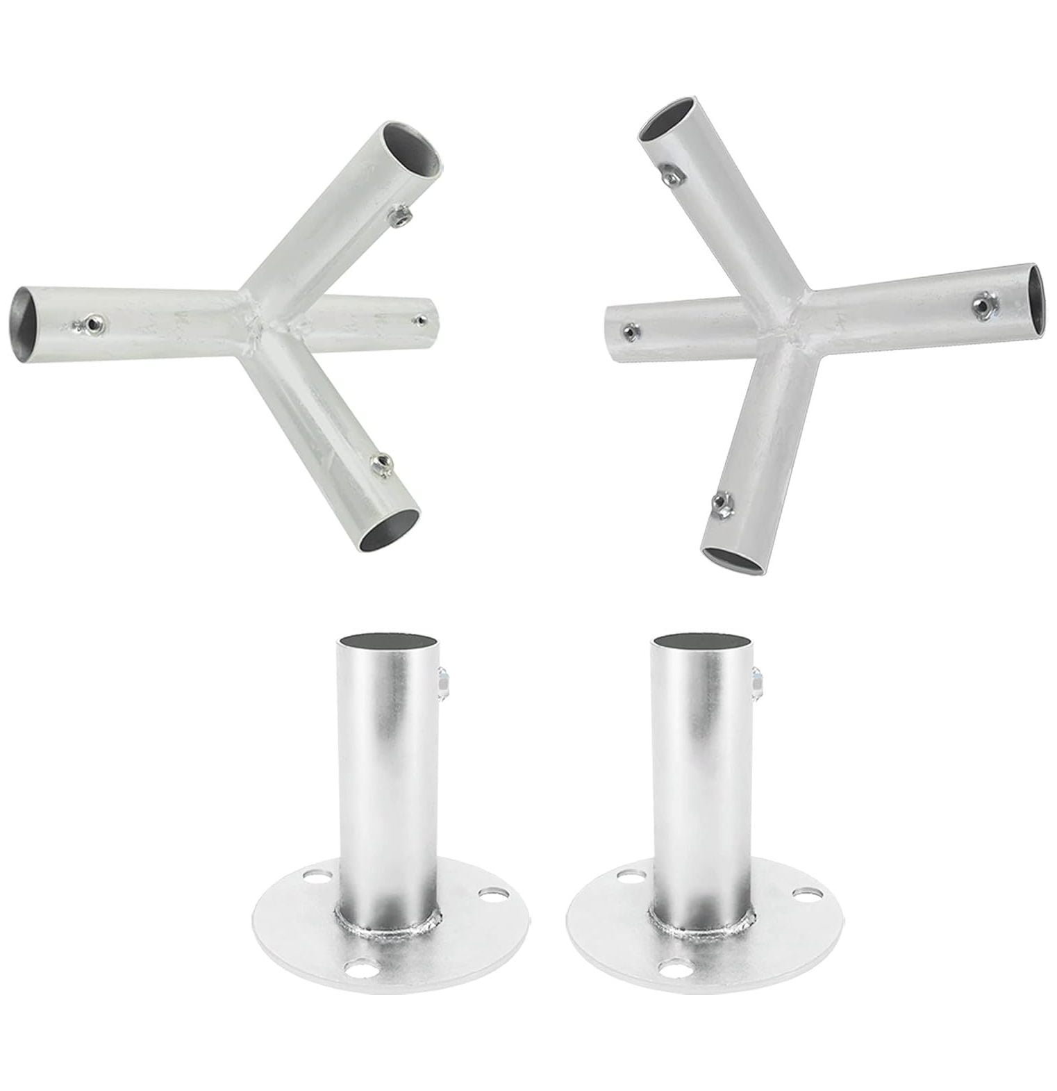 NeosKon Canopy Fittings KIT for Frame Slant Roof, Low Connectors for