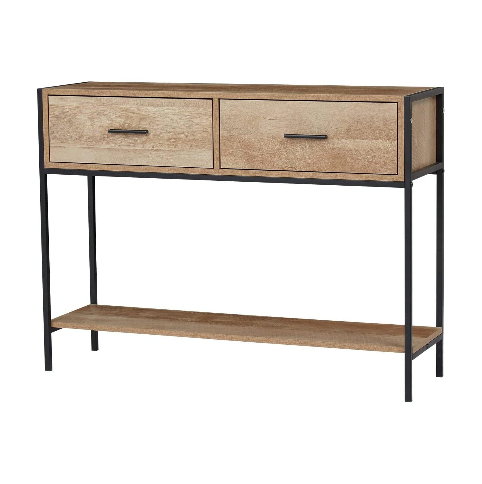 NeosKon Console Tables for Entryway Industrial Hallway Table, Skinny