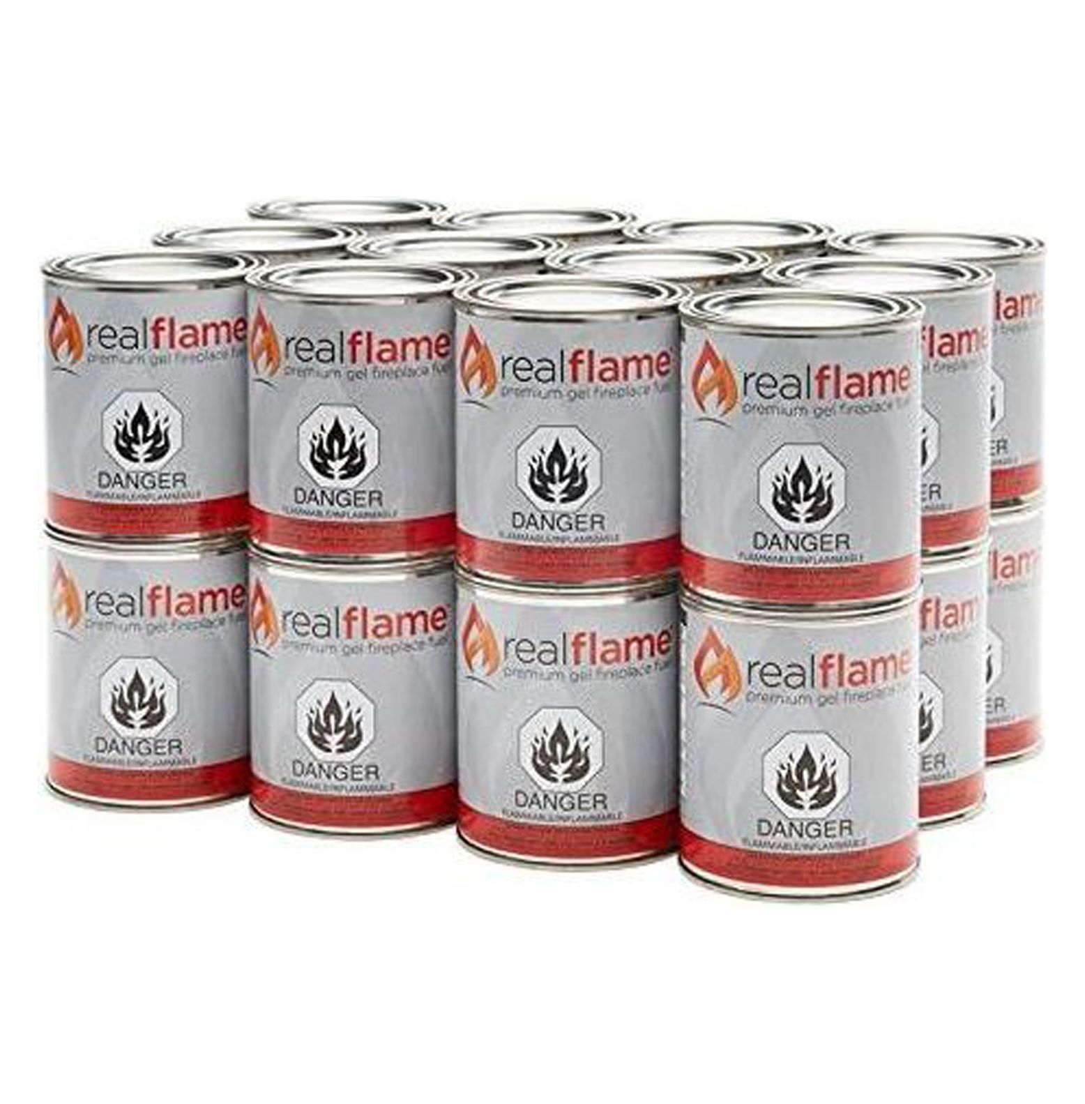 NeosKon Contemporary 24 Pack of 13 oz Isopropyl Alcohol Gel Fuel Cans