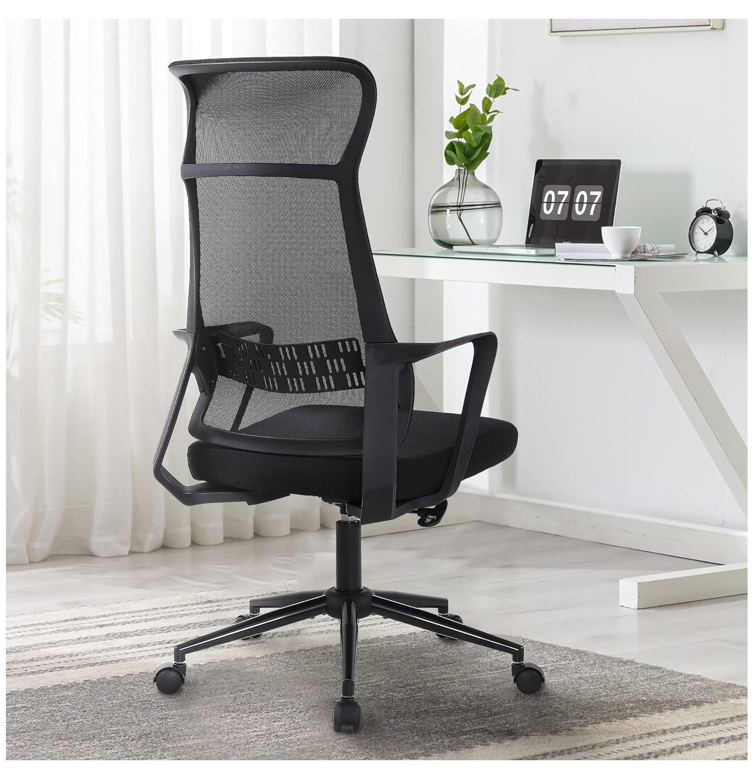 NeosKon Ergonomic Mesh Office Chair High Back Office Desk Chair, Comfy