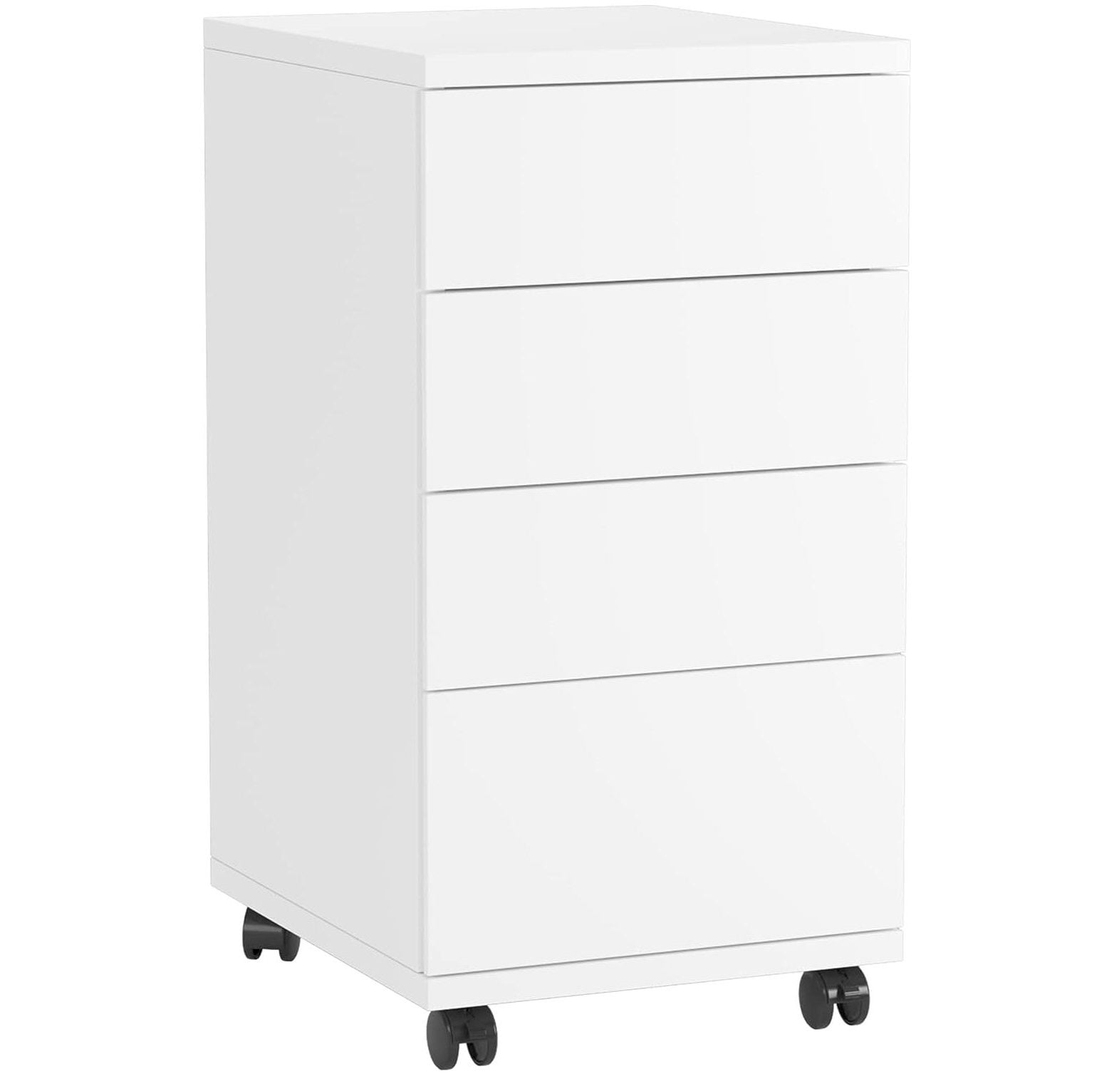 NeosKon File Mobile Filing with Wheels, 4Drawer