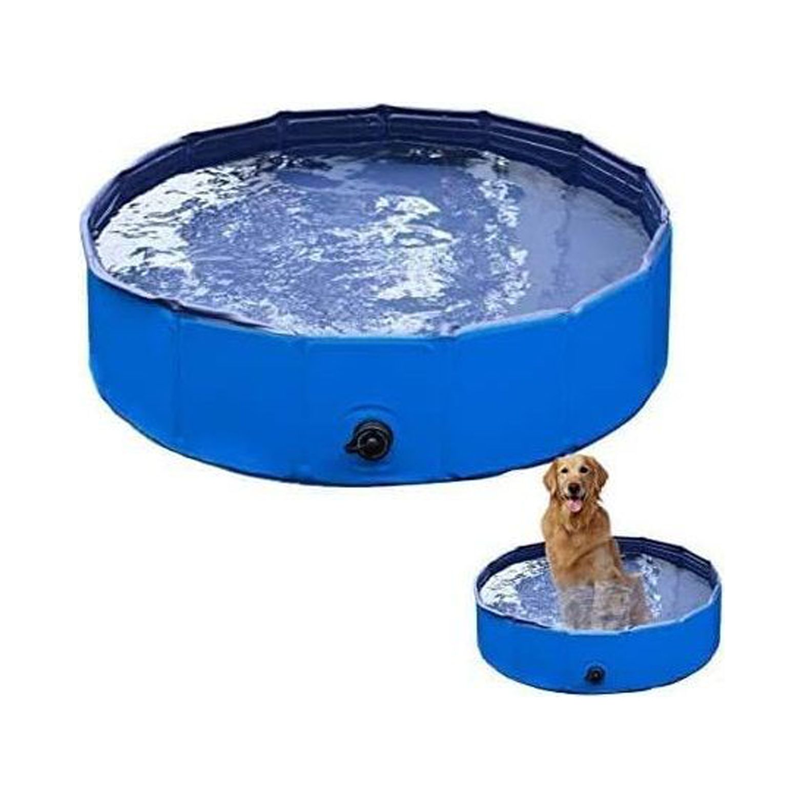 NeosKon Foldable Dog Pet Pool Portable Swimming Pool Dogs Cats Pets