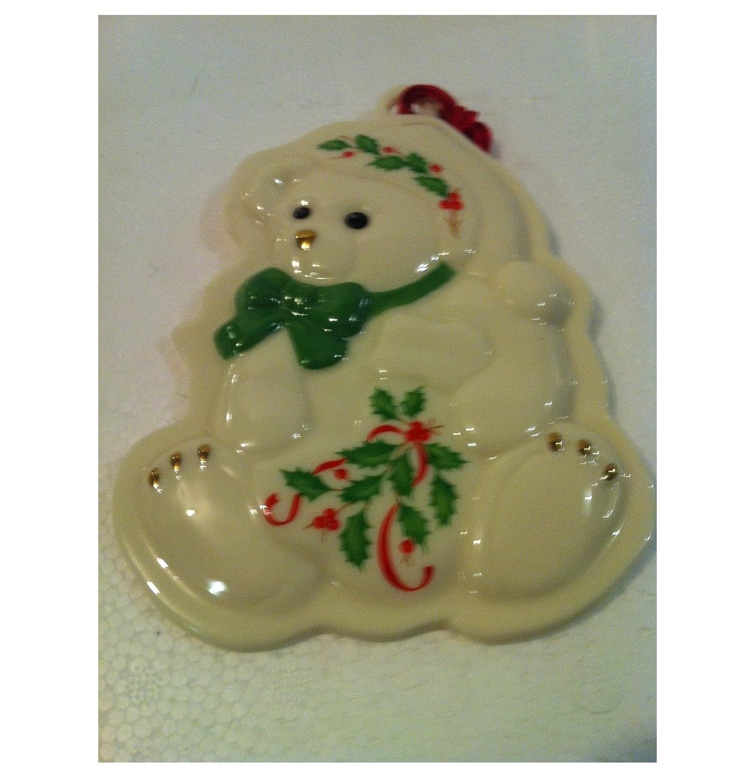 NeosKon Holiday Teddy Bear Cookie Press