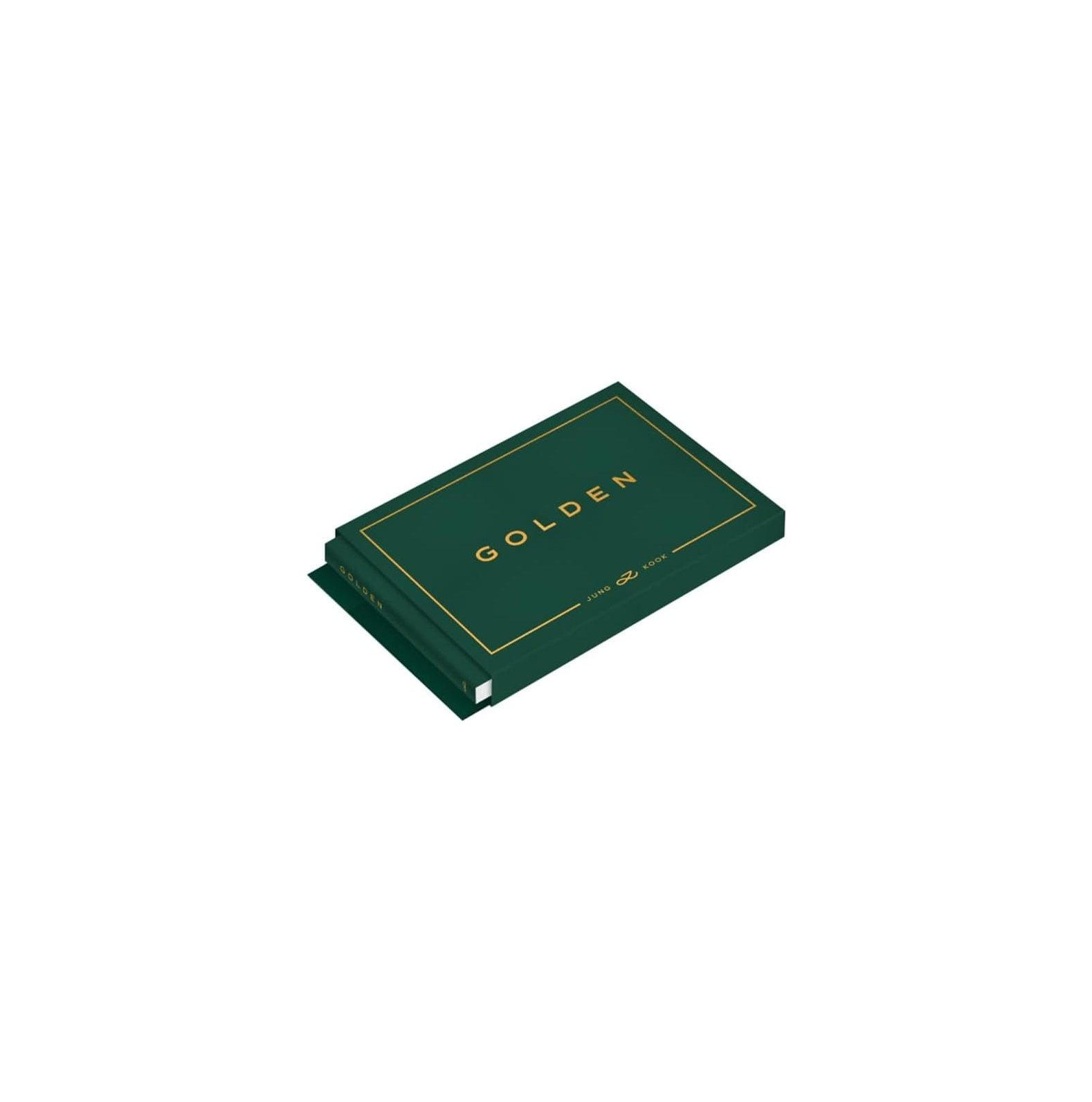 JUNGKOOK GOLDEN 1st Album Weverse Postcard Version KPOP