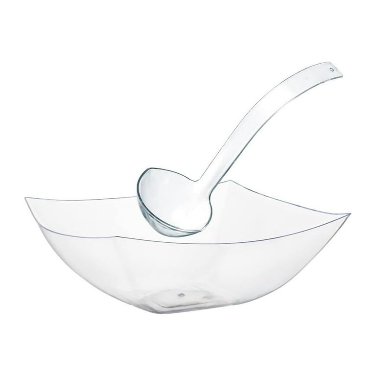 Punch Bowl Glass Ladle with Pouring Spout #8734