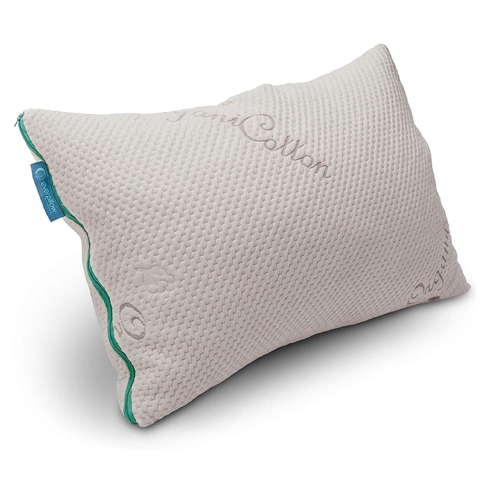 NeosKon Premium Bed Pillow with Adjustable Fill 90 Blend of Natural Latex and 10 Kapok