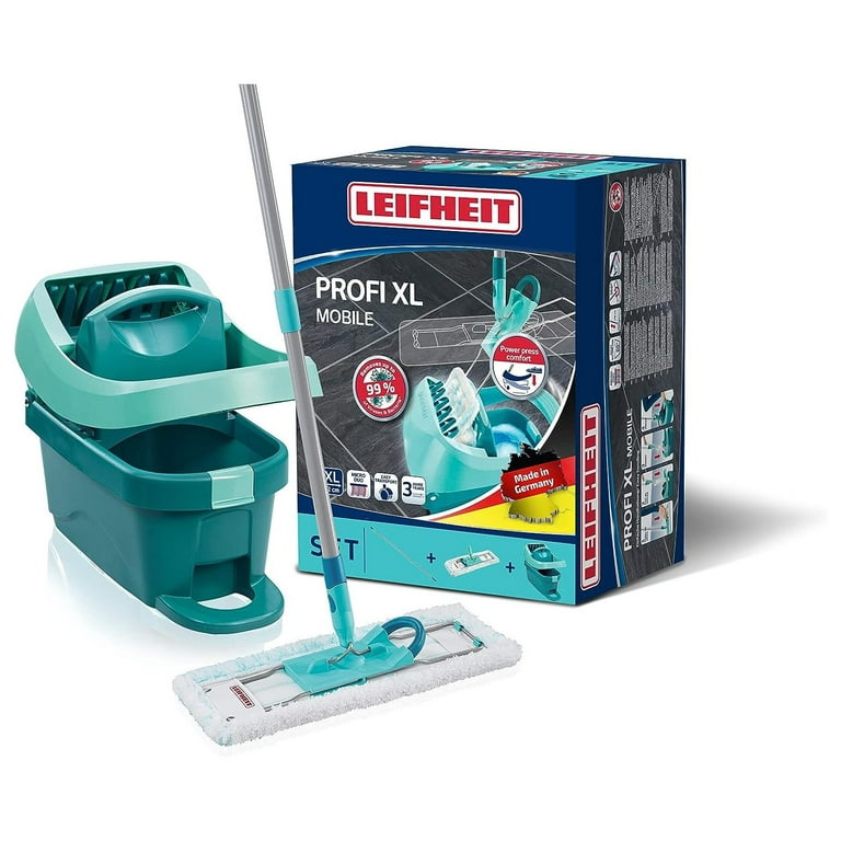  Leifheit Set Power Mop 3-in-1 Plastic Turquoise One