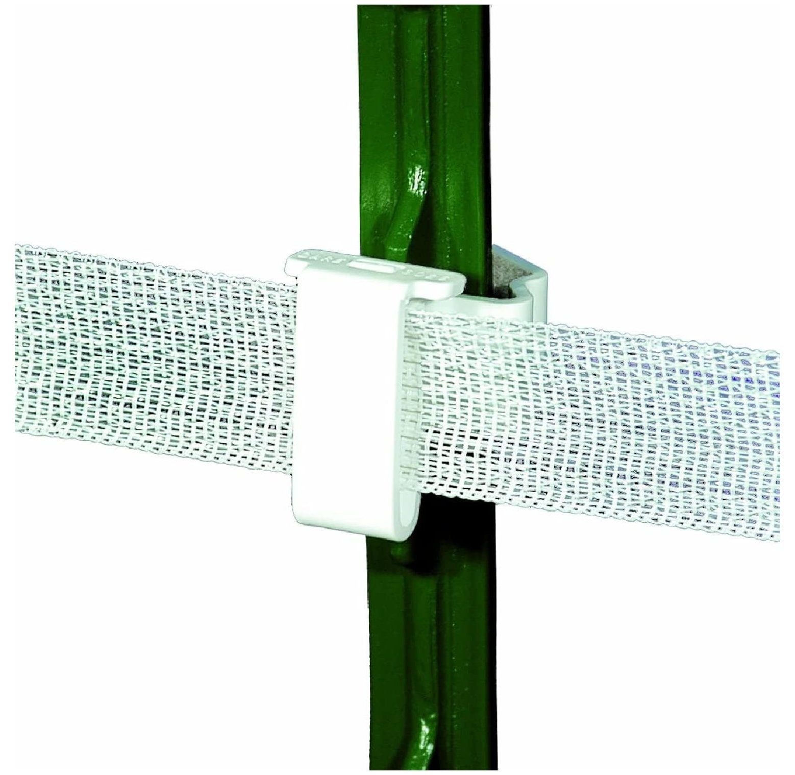 NeosKon SafeFence White TPost Polytape Insulator TP25 Electric