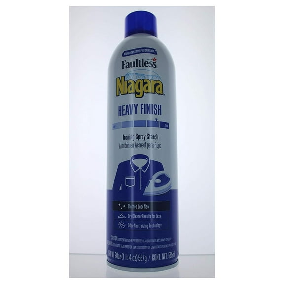 NeosKon Spray Starch Heavy Fuerte Iron Glides Easily 20 Oz