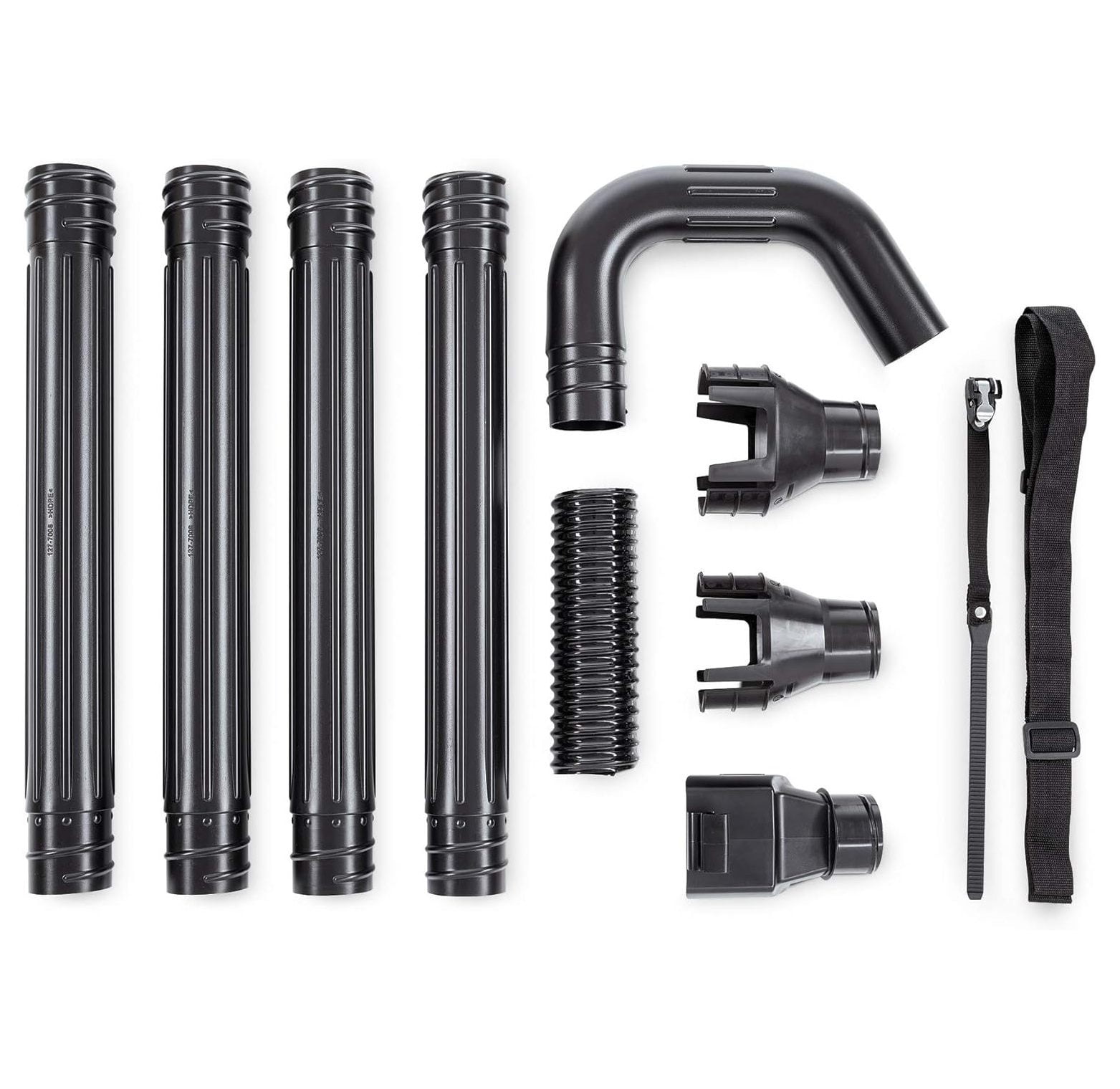 Worx WA4092 Universal Gutter Cleaning Kit for Blowers, Black
