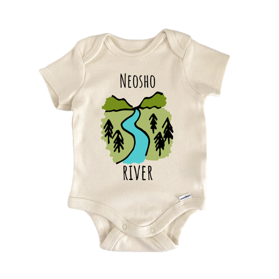 Neosho River - Baby Bodysuit