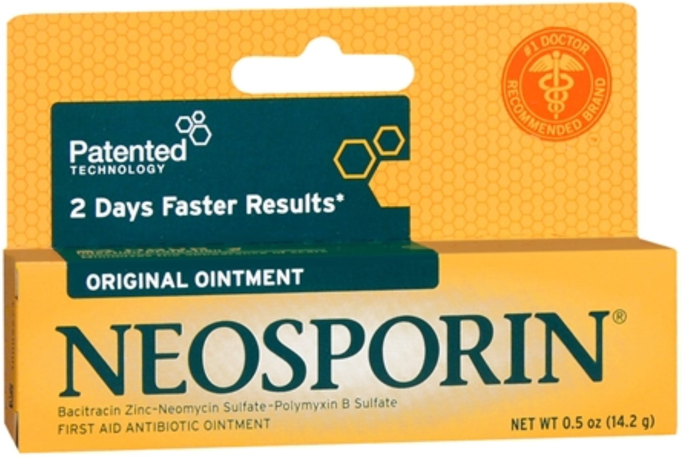 Neosporin Triple Antibiotic Ointment Original, Travel Pack, 0.50 oz