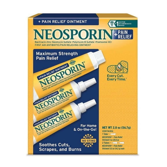 Neosporin Maximum Strength Pain Relief Antibiotic Ointment - 2 oz
