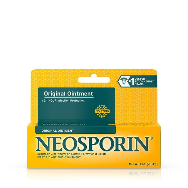 Neosporin Original Antibiotic Ointment, 24Hour Infection Prevention
