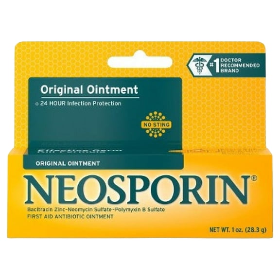 Neosporin Original First Aid Antibiotic Ointment 1 oz (Pack of 3)