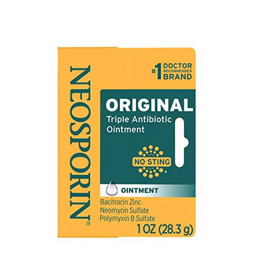 Neosporin Original First Aid Antibiotic Ointment with Bacitracin Zinc