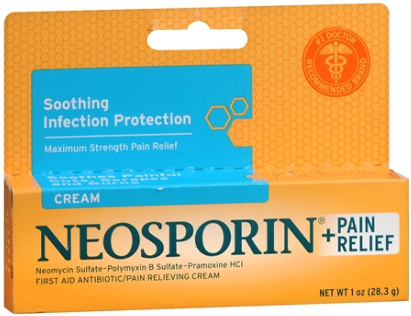 Neosporin + Pain Relief Cream Maximum Strength 1 oz