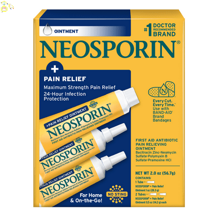 Neosporin Original Pain Relief Ointment - 3 Tubes