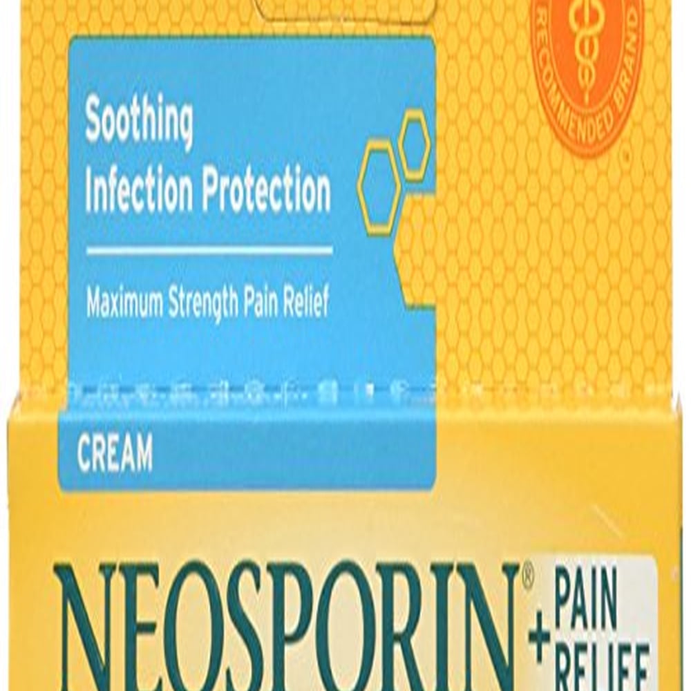 Neosporin Plus Pain Relief Cream, Maximum Strength (Pack of 4)