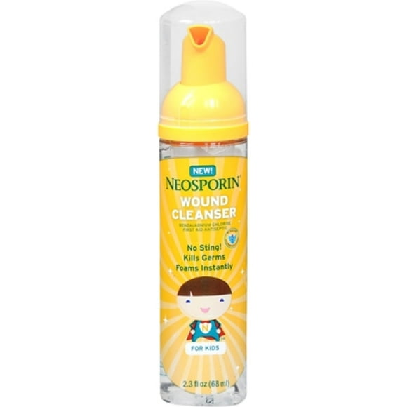 Neosporin Wound Cleanser For Kids 2.30 oz (Pack of 2)