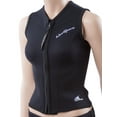 thumbnail image 1 of Neosport 2.5mm Zip Front Women's Wetsuit Sport Vest 8 Black, 1 of 4